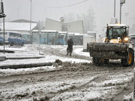 Zonguldak´ta kar var su yok! 