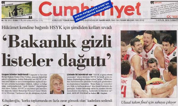 'Hayır'cı Cumhuriyet'ten 12 Eylül dizisi