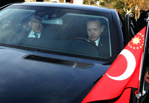 3 lideri Cuma'ya Erdoğan götürdü- galeri 3 lideri Cuma'ya Erdoğan götürdü- galeri
