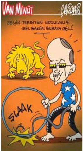 Arena protestosu karikatürlerde Arena protestosu karikatürlerde