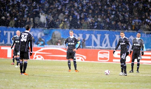 Beşiktaş'ın 'Dinamo'su Kiev'de de patladı