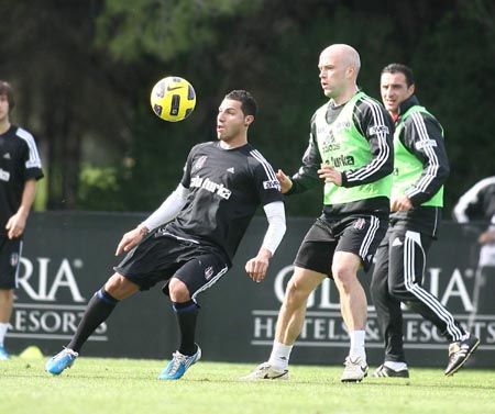 Beşiktaş'ta tempo yükseliyor /