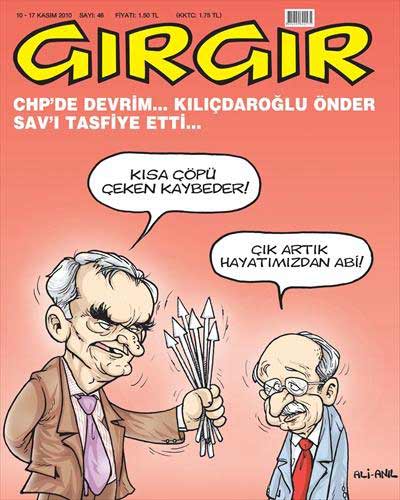CHP'deki kriz mizah dergilerinde GALERİ