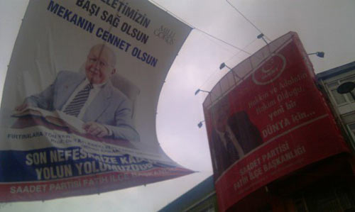 Erbakan, Fatih'ten uğurlanıyor CANLI İZLE