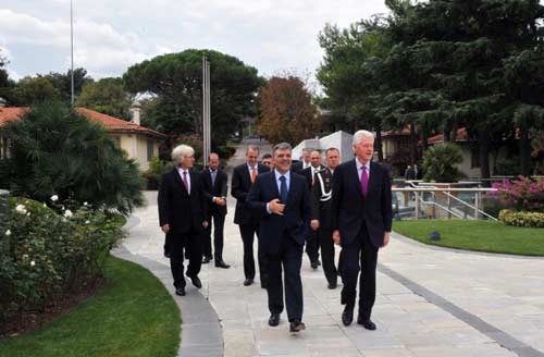 Gül ve Clinton Filistin sorununu görüştü