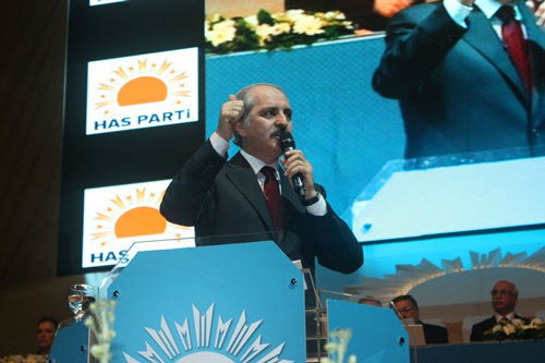 HAS Parti'nin genel başkanı Kurtulmuş