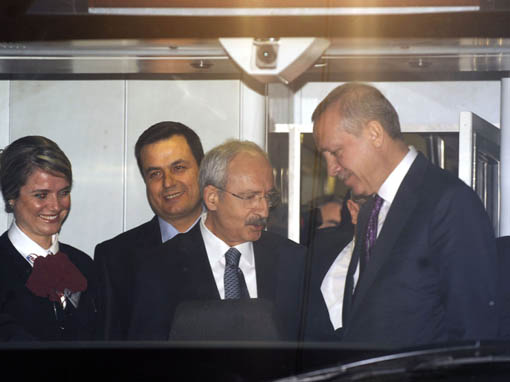 İZBAN'ı Erdoğan ve Kılıçdaroğlu açtı