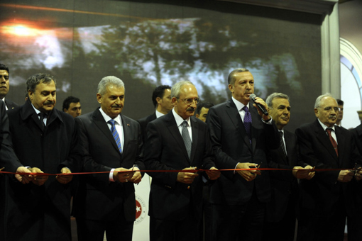 İZBAN'ı Erdoğan ve Kılıçdaroğlu açtı