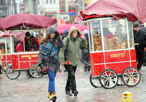 İstanbul'da kar yağışı ne kadar sürecek? İstanbul'da kar yağışı ne kadar sürecek?