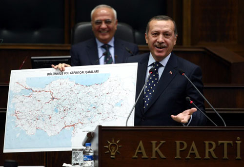 İşte Erdoğan'ın ortaya koyduğu 4 harita