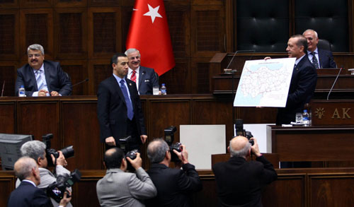 İşte Erdoğan'ın ortaya koyduğu 4 harita