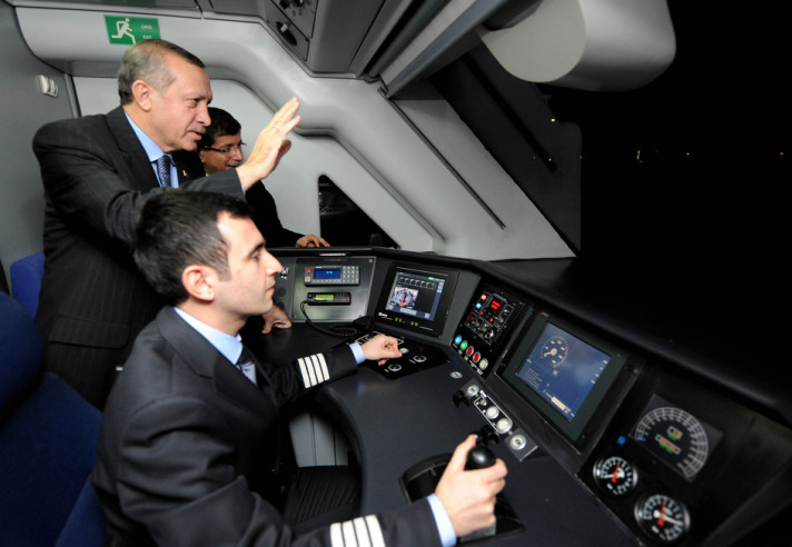 Konya-Ankara hızlı treni test ediliyor