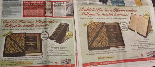 Milliyet'ten promosyon aldatmacası Milliyet'ten promosyon aldatmacası