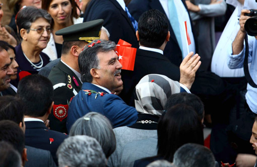 Miting değil karşılama töreni GALERİ Miting değil karşılama töreni GALERİ