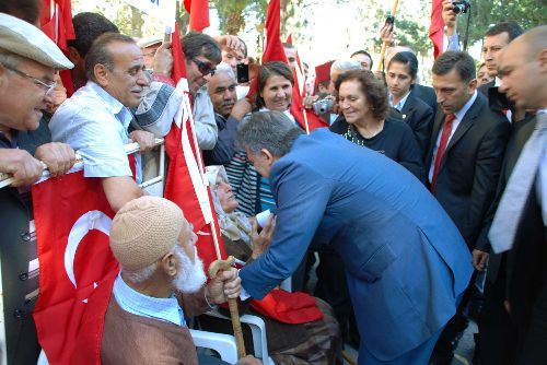 Miting değil karşılama töreni GALERİ