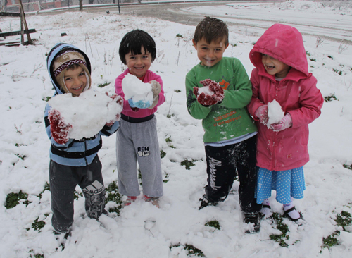Samsun'da kar 166 köy yolunu kapadı
