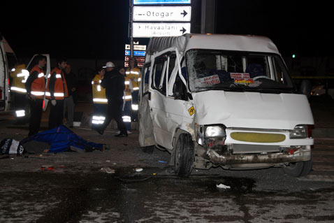 Samsun'da kaza: 2 Ölü, 10 yaralı / GALERİ