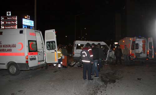 Samsun'da kaza: 2 Ölü, 10 yaralı / GALERİ