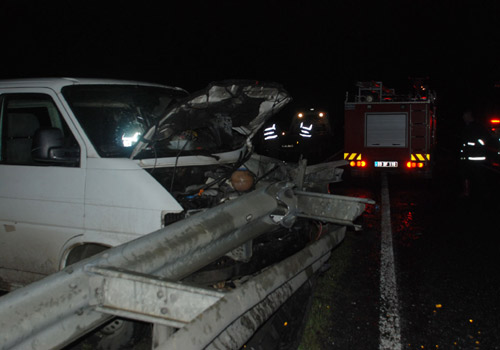 Tekirdağ'da alkollü kaza: 1 ölü, 1 yaralı