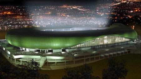 Timsah Arena'nın yapımı başlıyor