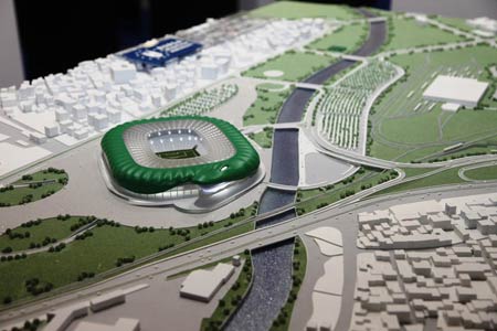 Timsah Arena'nın yapımı başlıyor