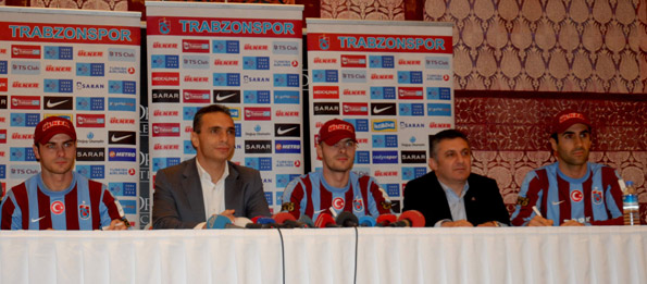 Trabzonspor'dan 3 imza birden /