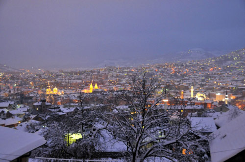 Türkiye'de kar yağan kentler-