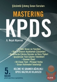 Çözümlü Çıkmış Sınav Soruları Mastering Kpds - Nejat Alperen - Ana Fikri