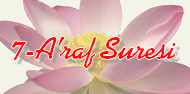 Araf Suresi 7