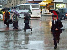 İstanbul yağmur ile serinledi 