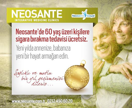 Neosante'de 60 Yaş Üzeri Kişilere Ücretsiz Sigara Bırakma Tedavisi... 