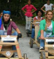 Laziralli'de kadınlar da yarıştı