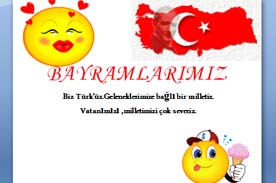 Tüm Bayramlarımız Slayt