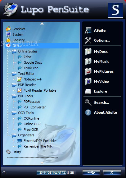 Portable Lupo PenSuite Lite 2011.04
