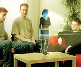 3D hologram ile iletişim gerçek oluyor!