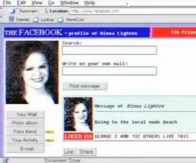 90'larda Facebook olsaydı... (Video) 
