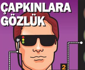 Çapkınlara özel gözlük !