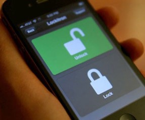 Cep telefonları uzaktan kapı kilitleyecek! (Video)