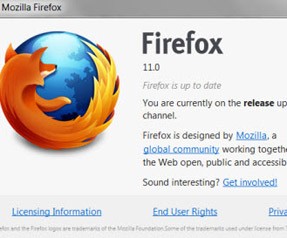 Firefox 11 hazır; İndirin! 