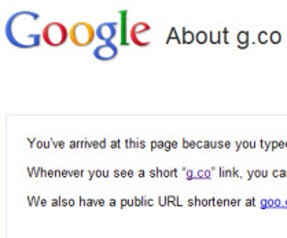 G.co: Google'ın son numarası