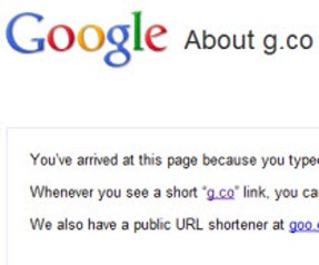 G.co: Google'ın son numarası 