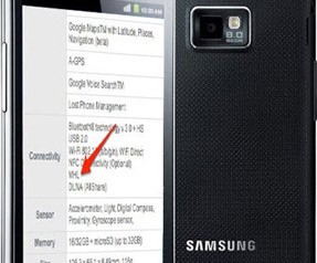 Galaxy S II'den bir ilk! 