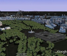 Google Earth'te düğün vakti! 