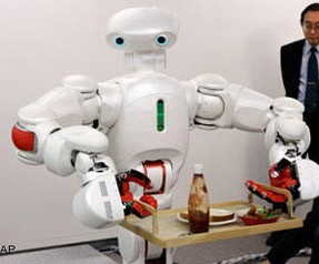Japon huzurevlerine robot  