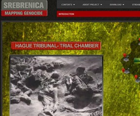 Srebrenitsa soykırımı internette 