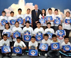 Uzay kampını tamamlayan 149 öğrenci sertifika aldı 