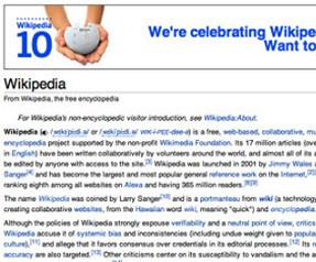 Wikipedia'nın ilkleri...