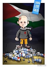 long live gaza by mustafahaydar