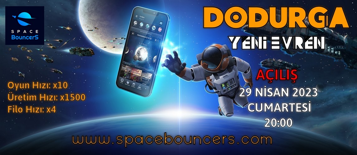 Yeni Evren DODURGA Açılıyor. spacebouncers.com