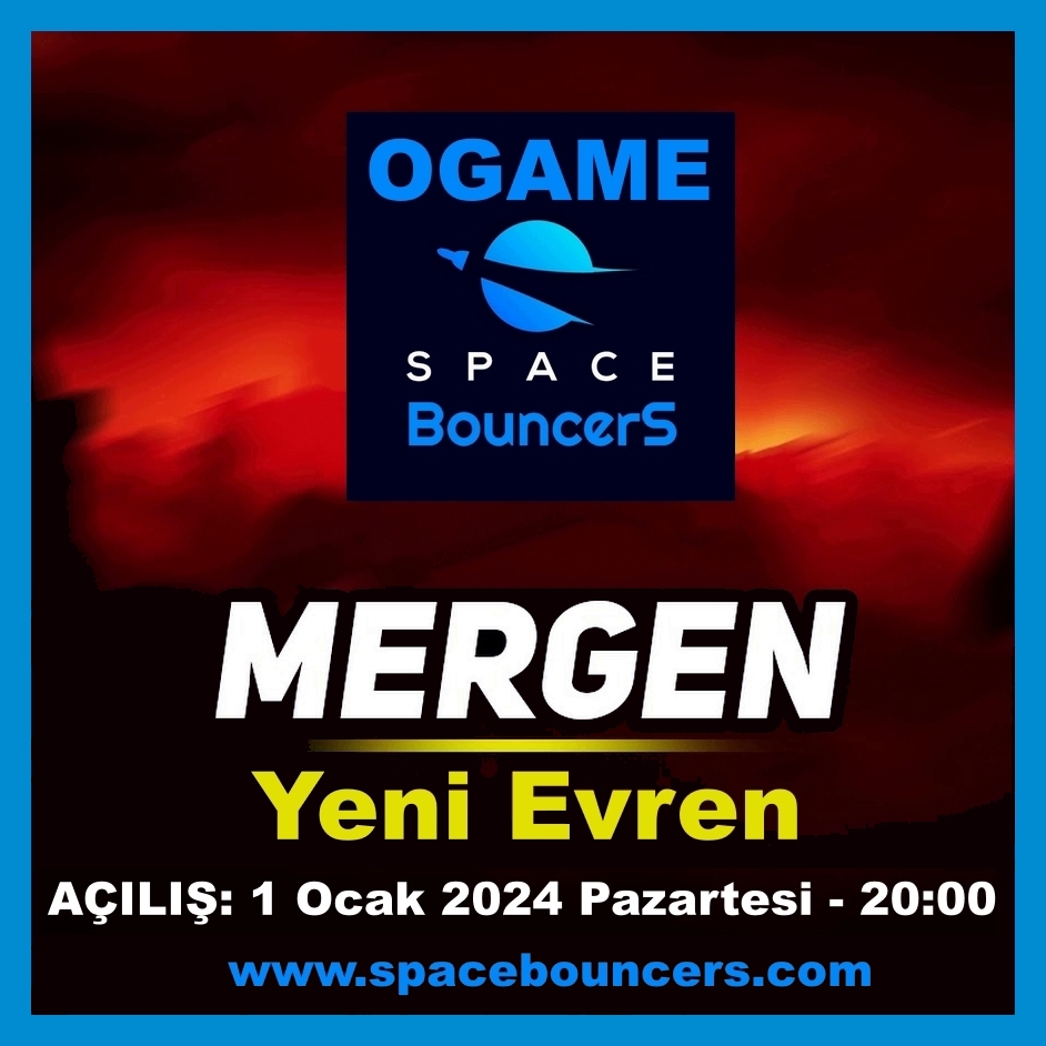 Yeni Evren MERGEN Açılıyor. www.spacebouncers.com